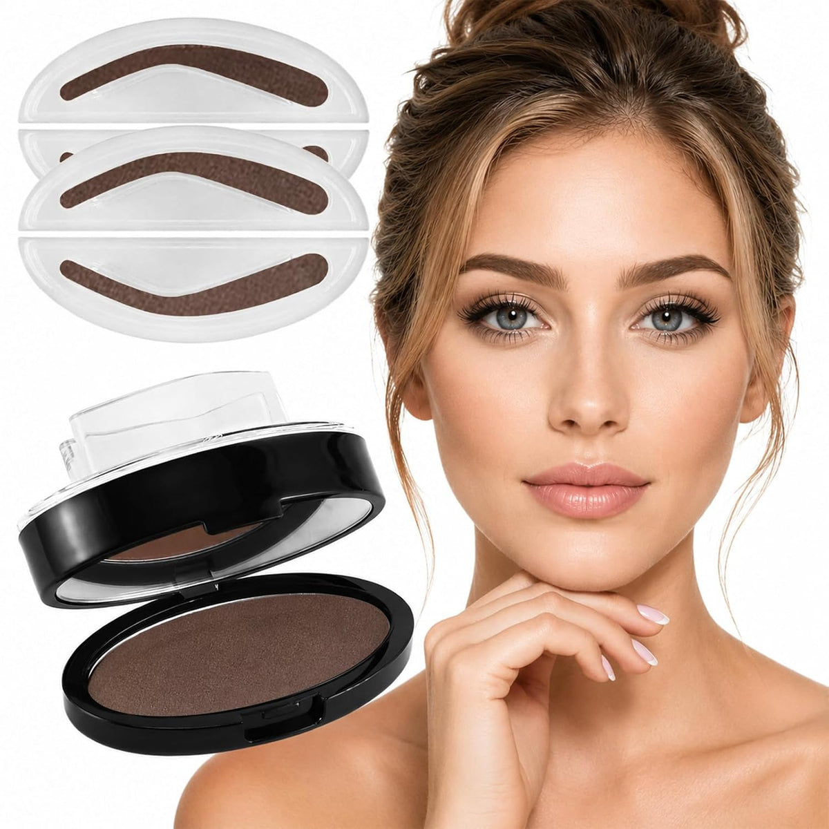 Kit de Sellos para Cejas con Moldes Dúo