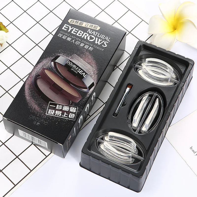Kit de Sellos para Cejas con Moldes Dúo