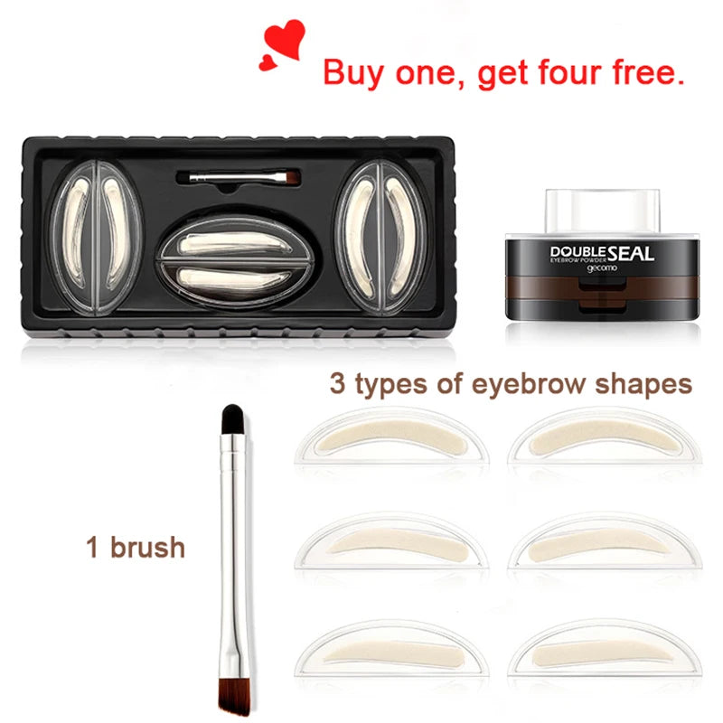 Kit de Sellos para Cejas con Moldes Dúo