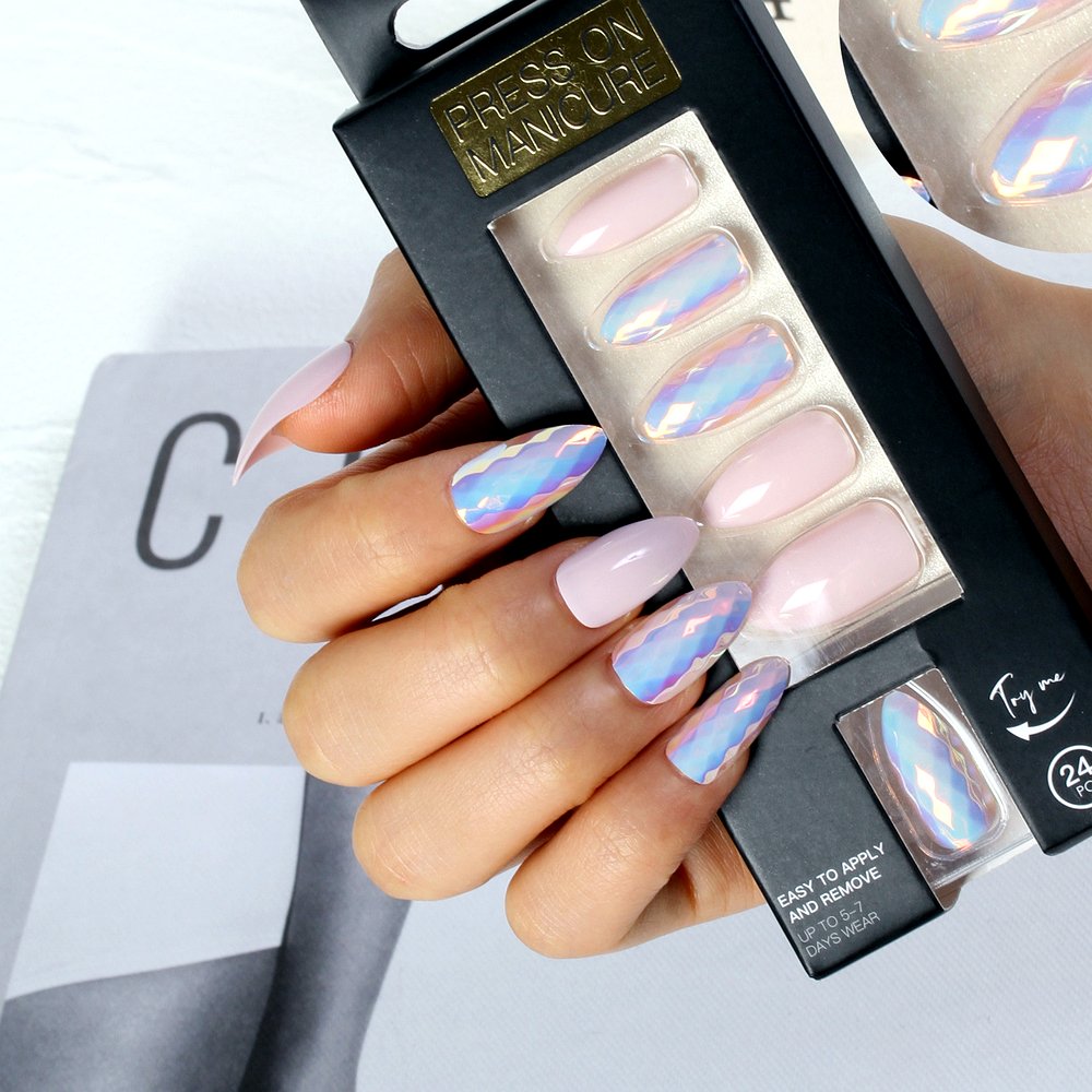 Uñas Press On (24 piezas)